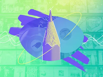 Designing Album Covers – Blog Header album covers blog blog header collage cover green lime photoshop yellow