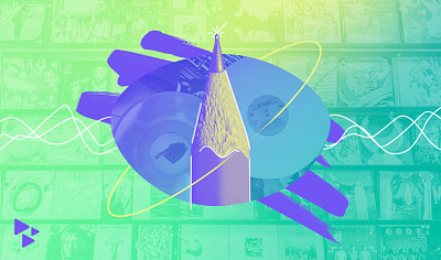 Designing Album Covers – Blog Header album covers blog blog header collage cover green lime photoshop yellow