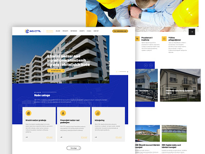 Ing ctrl d.o.o. branding construction construction work design graphic design logo planning ui ux web design web development website