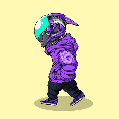 URBAN CYBERPUNK art character conceptart cyberpunk design doodle illustration vector
