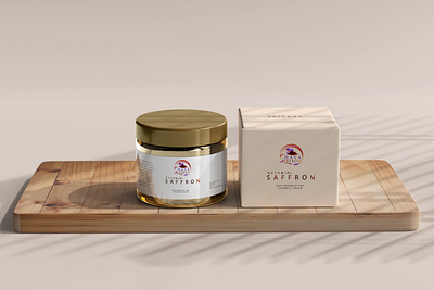 Packaging Design For Kashmiri Saffron