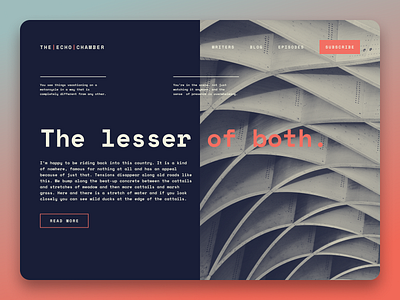 Website Concept colors desktop magazine ui ux website