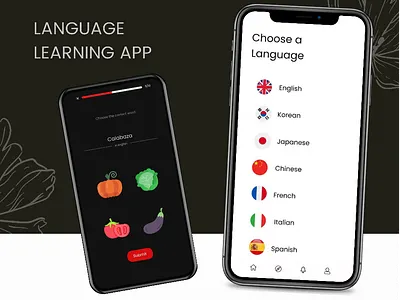 Language Learning App Design📱 app design ui ux