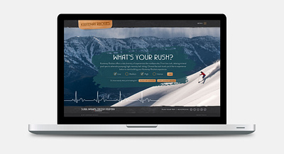 Kootenay Rockies Tourism – What’s Your Rush? branding design graphic design ui ux