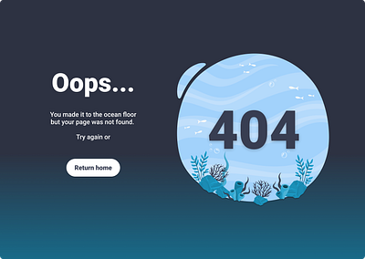 404 page dailyui design illustration