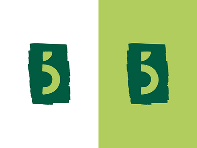 5 Veggies - Logomark Minimal Concept branding design illustration logo