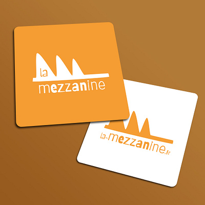 La Mezzanine branding design illustrator logo pao vectoriel