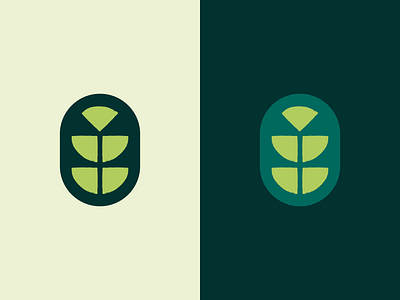 5 Veggies - Minimal Logomark Concept 2 branding design illustration logo