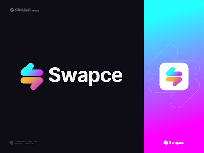 Crypto Exchange Logo - Futuristic Modern Colorful Logo - S Logo bitcoin blockchain branding branding identity creative logo crypto logo cryptocurrency ecommerce exchagne finance futuristic lettermark logo logo designer logodesign modern logo nft s logo startup tech technology