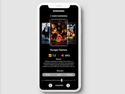 TV App : UI Design 025 app branding dailyui design icon illustration logo typography ui ux vector