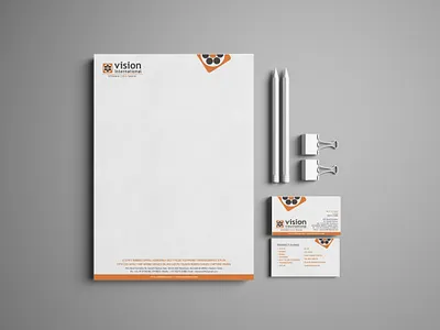 Office Stationery 3d image branding brochure business card cartoon cartoons design envelopes illustration leeterhead logo ui ux vector visiting card