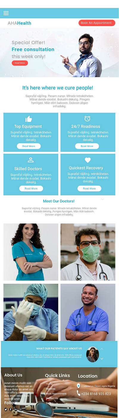 health care website