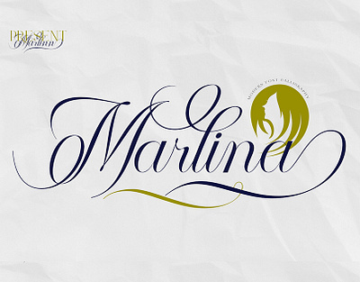 Marlina branding creative graphic design logo motion graphics typedesign typeface