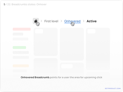 Breadcrumbs UI design exploration app breadcrumb breadcrumbs dahboard design figma nav navigation skeleton templates ui ui kit