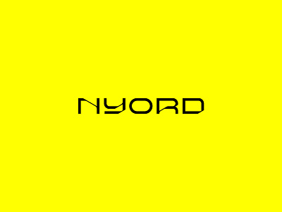 Nyord - Construction Logo #1 abstract architecture brand identity building construction construction logo letter letters logo logo design modern wordmark