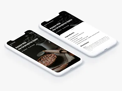 Day 040 - Recipe daily100 dailyui day040