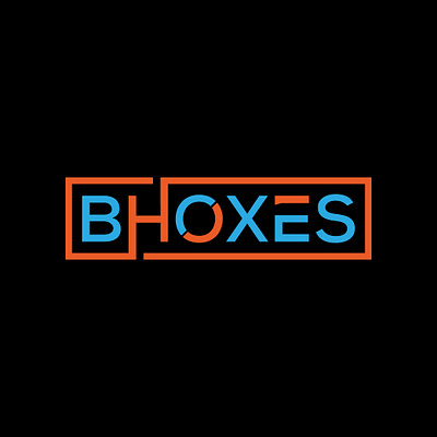 Hhoxes bhoxes logo logotype text logo unique unique logo