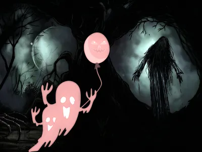 Weekly Warm-Up Spooky-halloween design design halloween illustration spooky weekly warmup