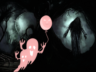 Weekly Warm-Up Spooky-halloween design design halloween illustration spooky weekly warmup