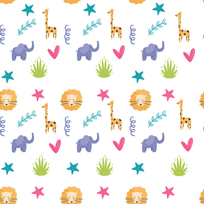 Kid pattern artwork cover design design fabric design fabric pattern facebook ad graphic design illustration logo logodesign pattern