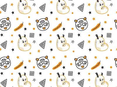 Kid pattern artwork cover design design fabric design fabric pattern facebook ad illustration logo logodesign pattern