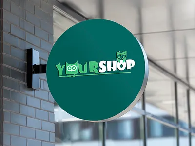 Online Shop Logo adobe illustrator adobe photoshop design illustration logo vector