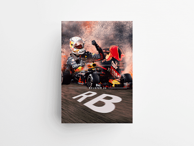 Belgian GP Poster design graphic design illustration photoshop sports