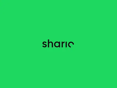 💚 Sharic brand branding concept logo