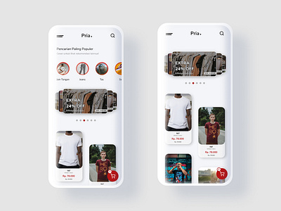 Fashion App app fashion fashion app mobile app ui ui design white