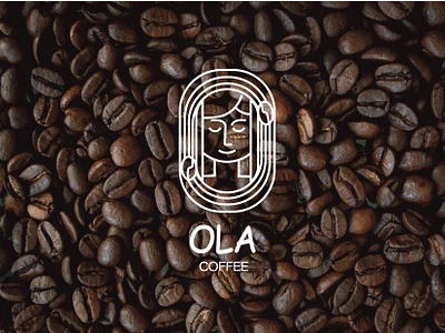 Ola Coffee - LOGO branding design graphic design illustration logo