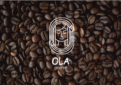 Ola Coffee - LOGO branding design graphic design illustration logo