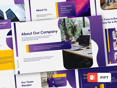 Mordechai - Multipurpose Powerpoint Templates business clean communication corporate lookbook marketing minimal powerpoint ppt pptx presentation style