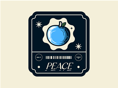 Peace badge design branding church graphics illustration sermon series vector vector graphics vector illustration