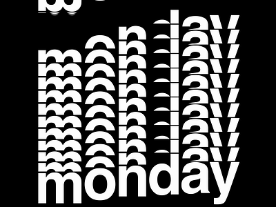 Monday aftereffects design expressions minimal