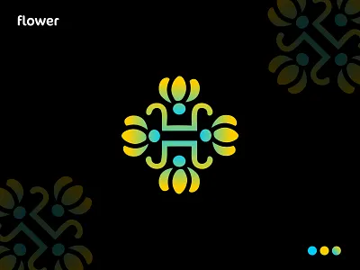 Flower app icon beauty logo best logo brand identity creative logo flat logo flower logo gradient logo logo and branding logo design logo design 2021 logos minimal logo modern flower logo modern logo professional logo