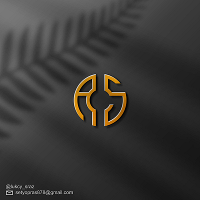 AS monogram logo