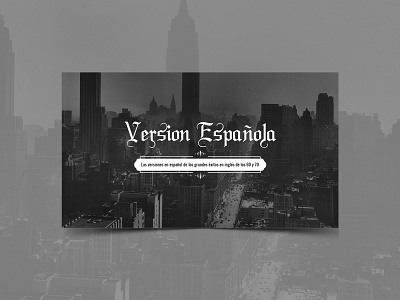 Version Espanola Banner Design advertisement banner banner bazaar bannerbazaar concept creative creative banner design google ad banner illustration logo social media banner