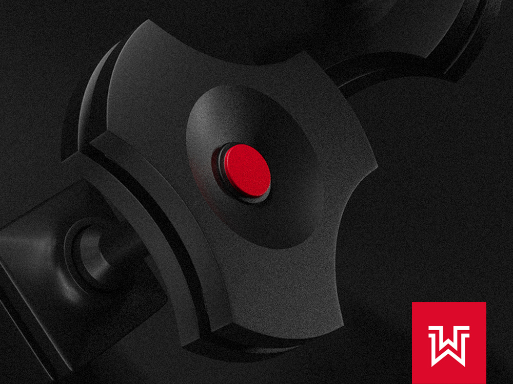 Switch #2 3d blender knob low poly model motion graphics switch ui