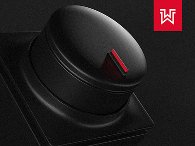 Switch #03 3d blender button hardsurface knob low poly model render