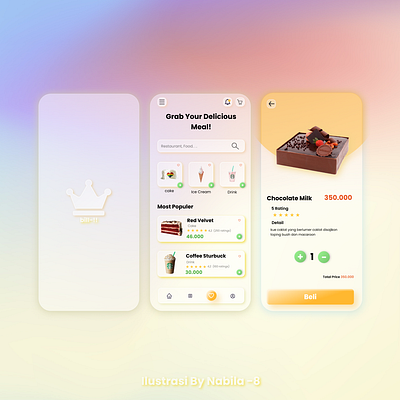 Design UI App Online Shop