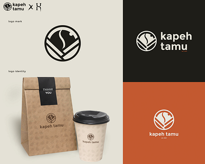 Logo/Branding for Kapeh Tamu bataan brand identity branding cafe coffee logo coffee shop hermosa kapeh tamu logo logo design philippines