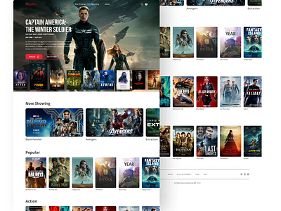 Movie Landing Page landing page movie