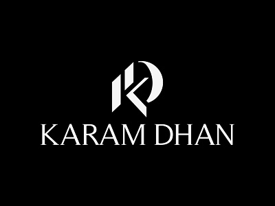KARAM DHAN brand design branding creative flat icon icons identity illustration letter mark logo logo design logo designer logotype luxury luxury logo mark minimalist monogram unique vector