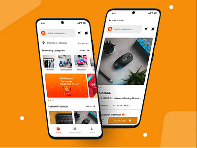 Aliexpress Redesign Concept android designer figma ios mobile app ui ui design ui kit uiux uix ux ux design