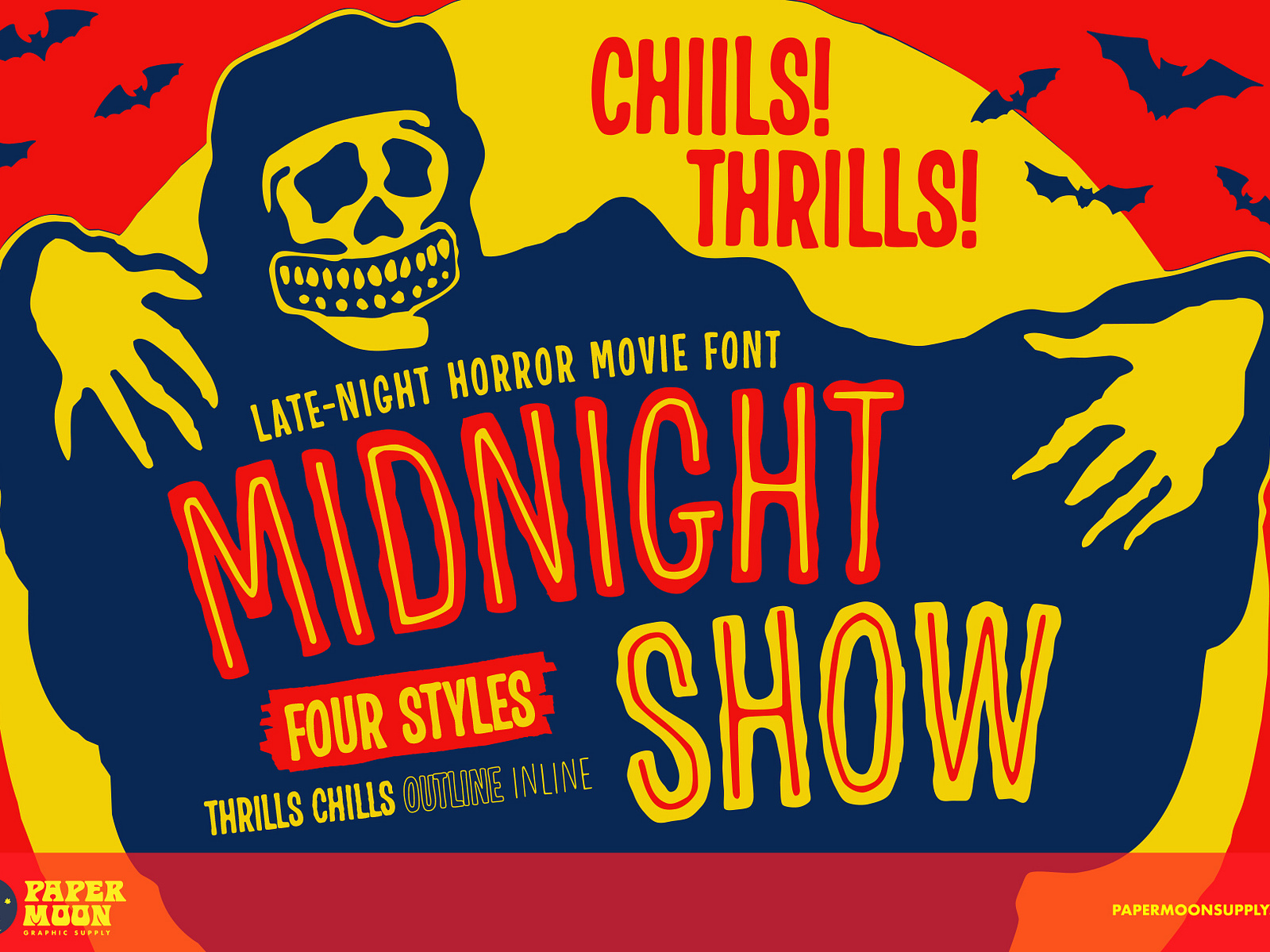Midnight Show Typeface Design by SCOTT BANKS on Dribbble