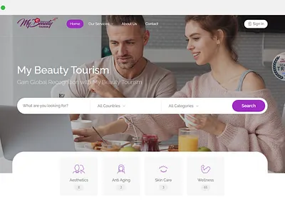 Malaysia Health and Beauty branding design development graphic design malaysia ui web