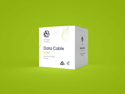 Cable Label Design box box design cable cable packaging design label label design packaging packaging design product