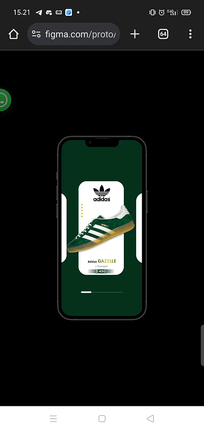 UI Motion Adidas Shoes 3d animation branding graphic design logo motion motion graphics shoes story ui ui kit ui shoes