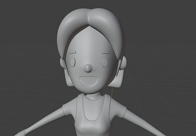 Girl Dance (3D Blender) 3d animation blender charactor design