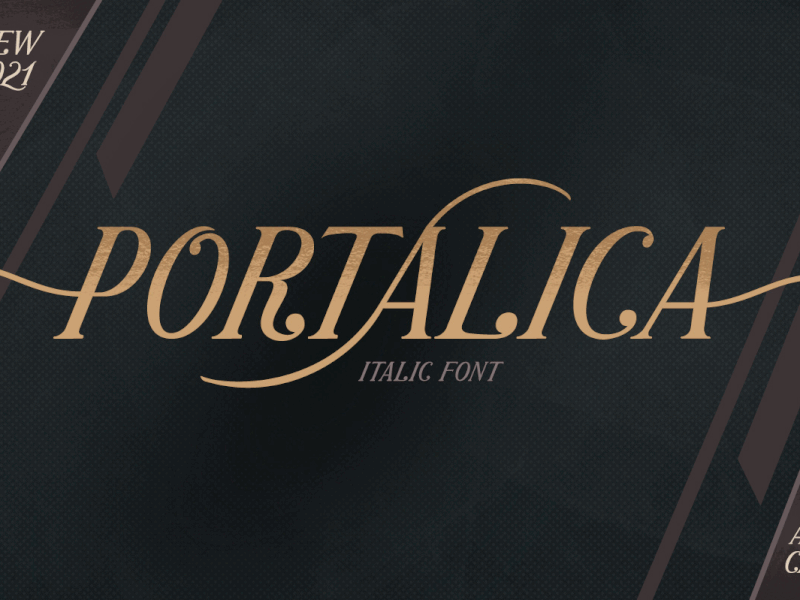 Portalica - Elegant Serif Font freebies